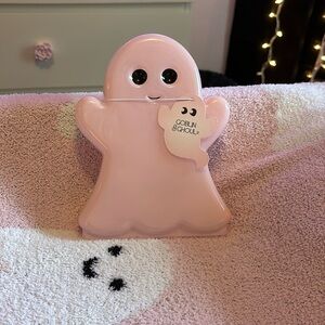 Goblin and ghoul pink glass ghost